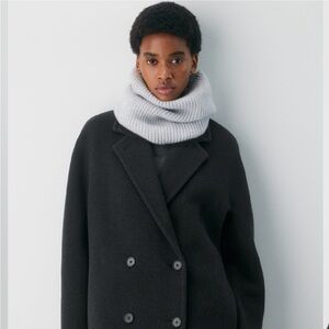 NWT Aritzia Cashmere Versed Neck Warmer in Heather Chrome